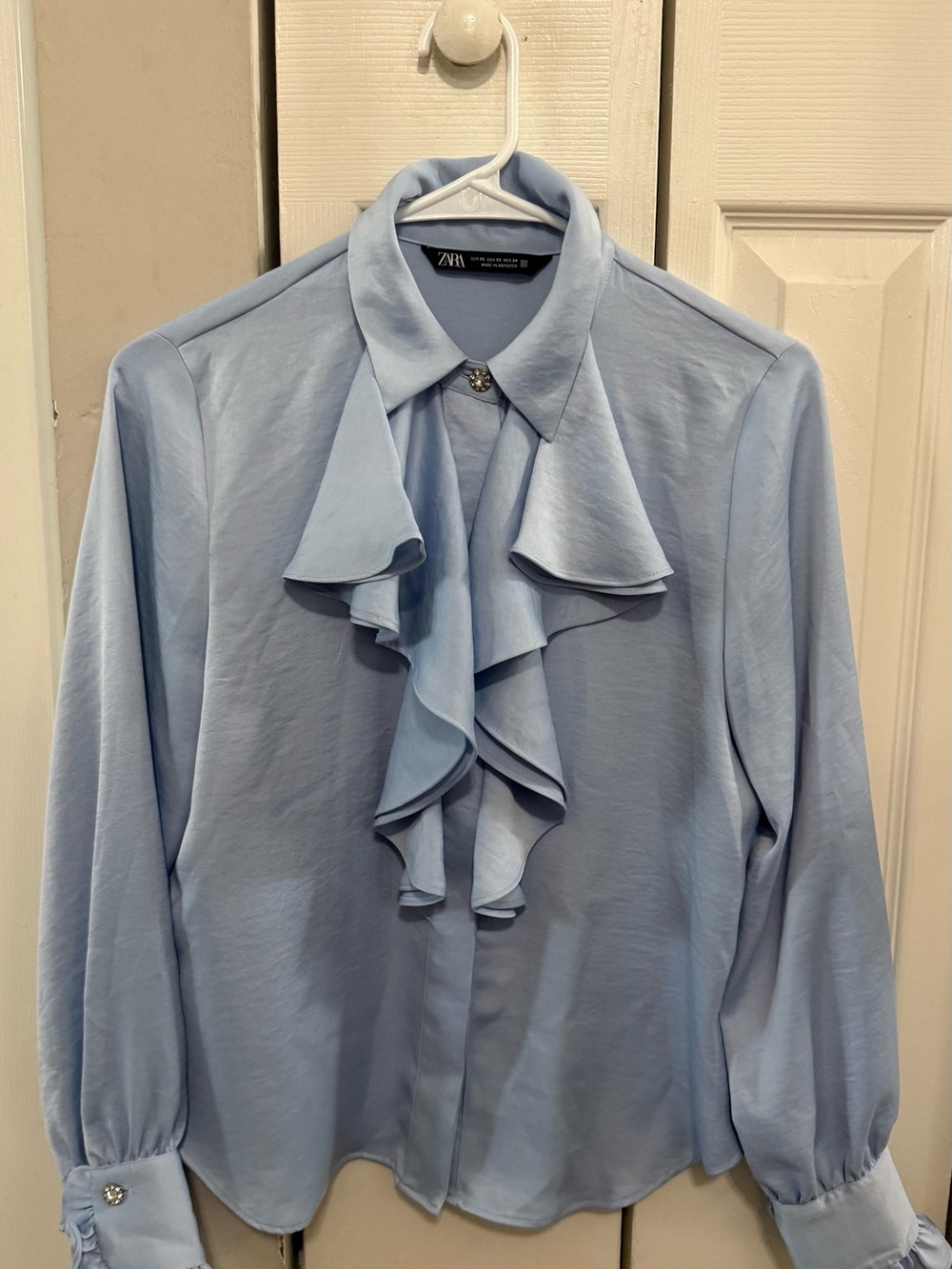 Zara blue women blouse